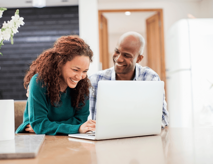 couple reaching their savings goals